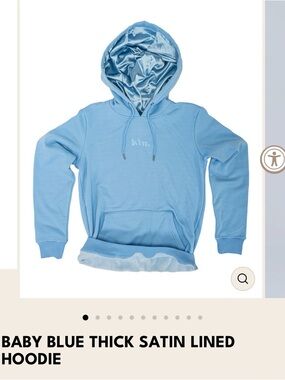 Kin Satin-Lined Hoodie